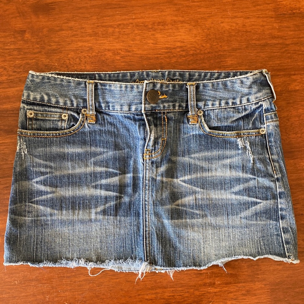 Womens American Eagle jean skirt